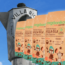 Load image into Gallery viewer, 4-Pack: Café Orgánico Villa Rica x 250 gr.