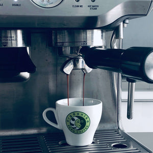 Espresso con máquina semi-automática