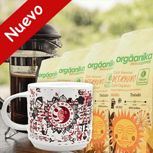 Load image into Gallery viewer, 4-Pack + Mug Special Collection Arte Orgäanika® Coffee (Ground) - Various
