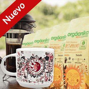 4-Pack + Taza Colección Especial Arte Orgäanika® Coffee (Molido)- Varios