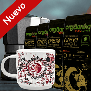 4-Pack + Mug Special Collection Arte Orgäanika® Coffee (Ground) - Various