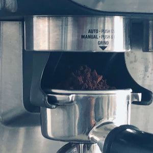 Espresso con máquina semi-automática